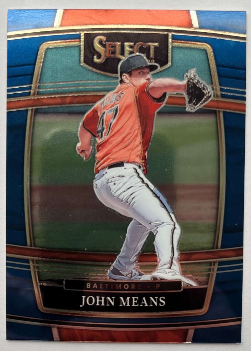 2022 Select Baseball Blue #89 John Means Baltimore V96501 Image 1