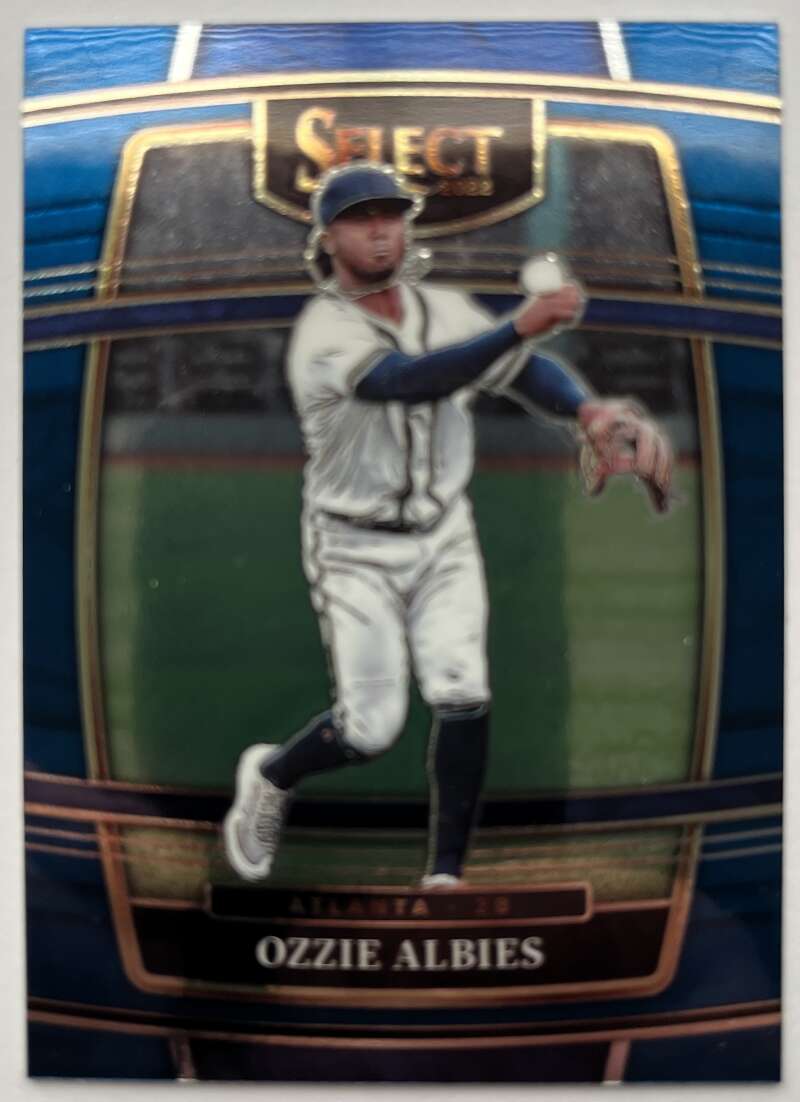 2022 Select Baseball Blue #91 Ozzie Albies V96505 Image 1