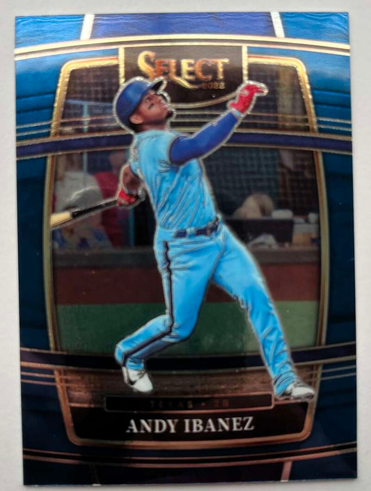 2022 Select Baseball Blue #94 Andy Ibanez  Texas   V96510 Image 1