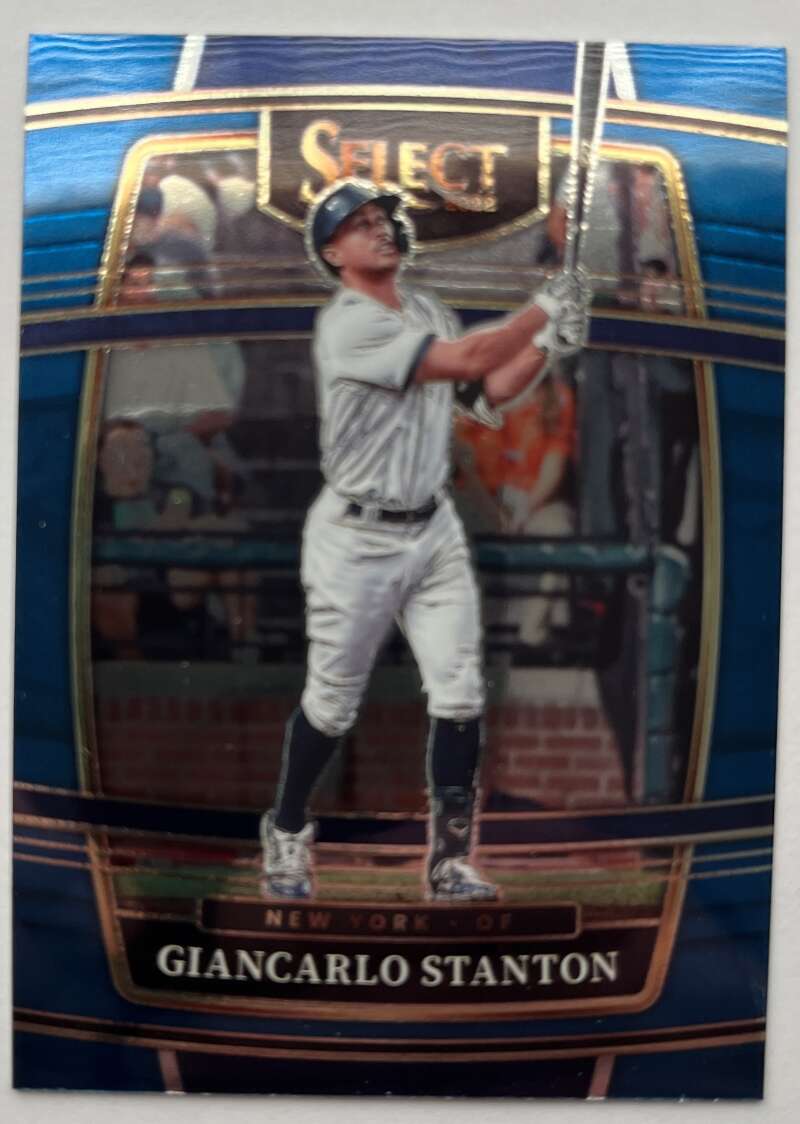 2022 Select Baseball Blue #98 Giancarlo Stanton New York V96513 Image 1