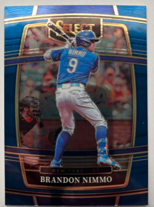 2022 Select Baseball Blue #100 Brandon Nimmo   V96515 Image 1