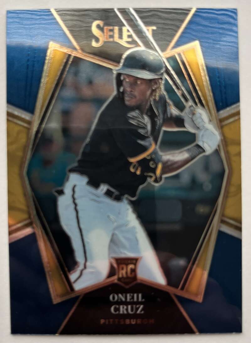 2022 Select Baseball Blue #101 Oneil Cruz Premier Level Pittsburgh V96517 Image 1