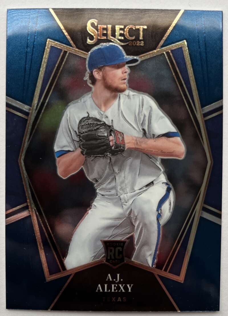 2022 Select Baseball Blue #104 A.J. Alexy Premier Level Texas V96519 Image 1