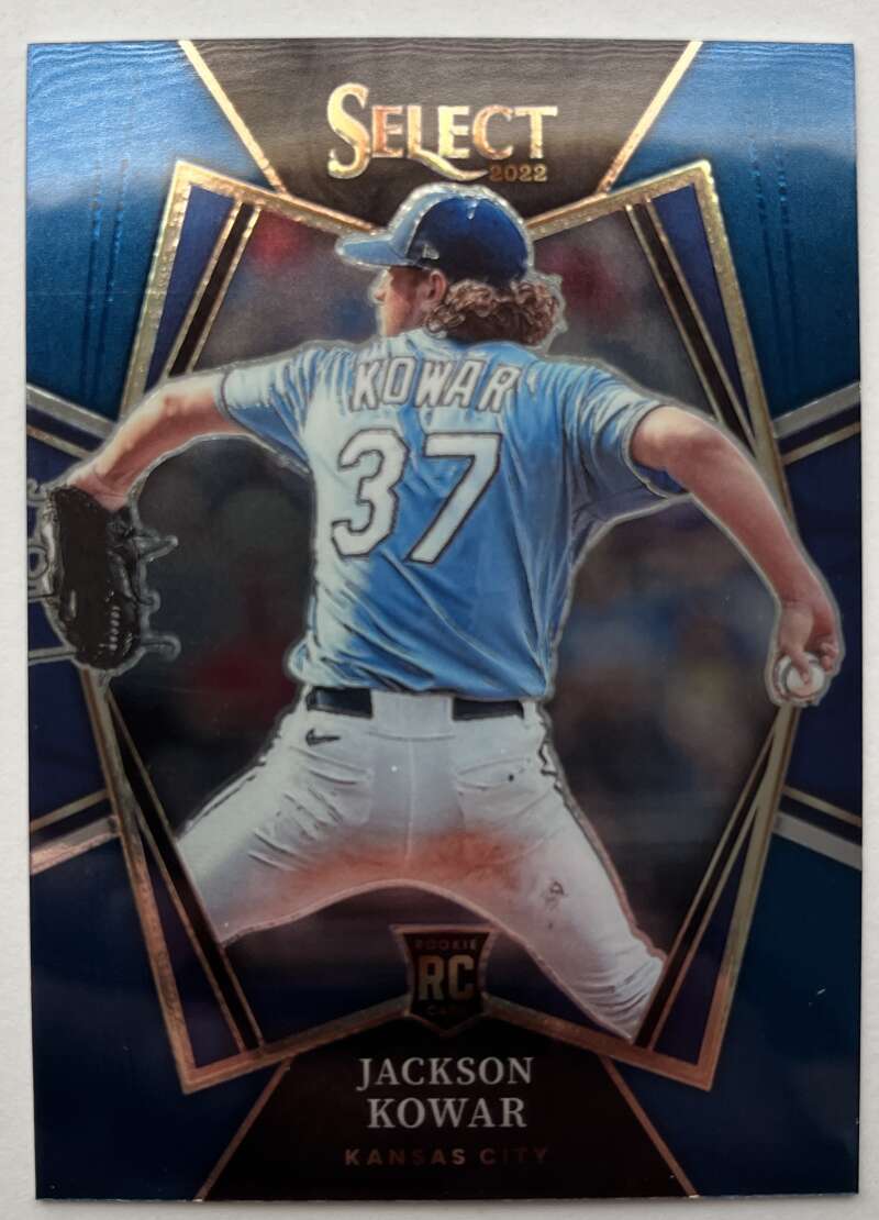 2022 Select Baseball Blue #108 Jackson Kowar Premier Level V96521 Image 1