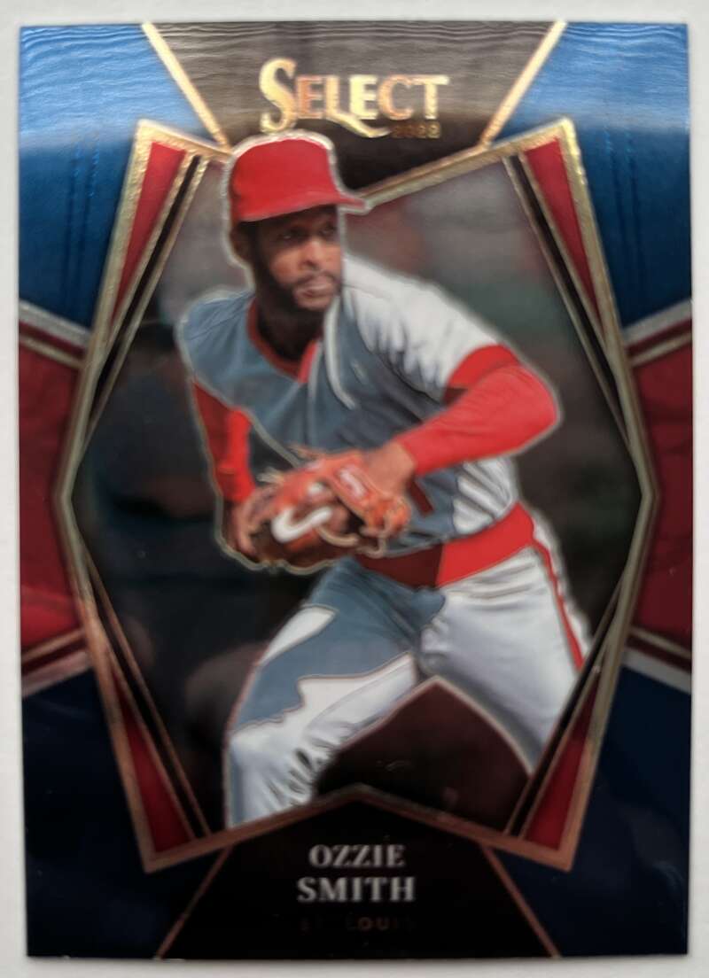 2022 Select Baseball Blue #133 Ozzie Smith Premier Level St. Louis V96530 Image 1