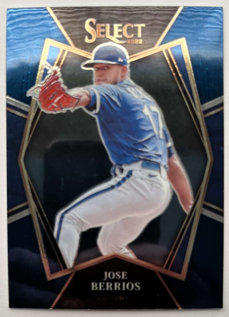 2022 Select Baseball Blue #135 Jose Berrios Premier Level Toronto V96531 Image 1