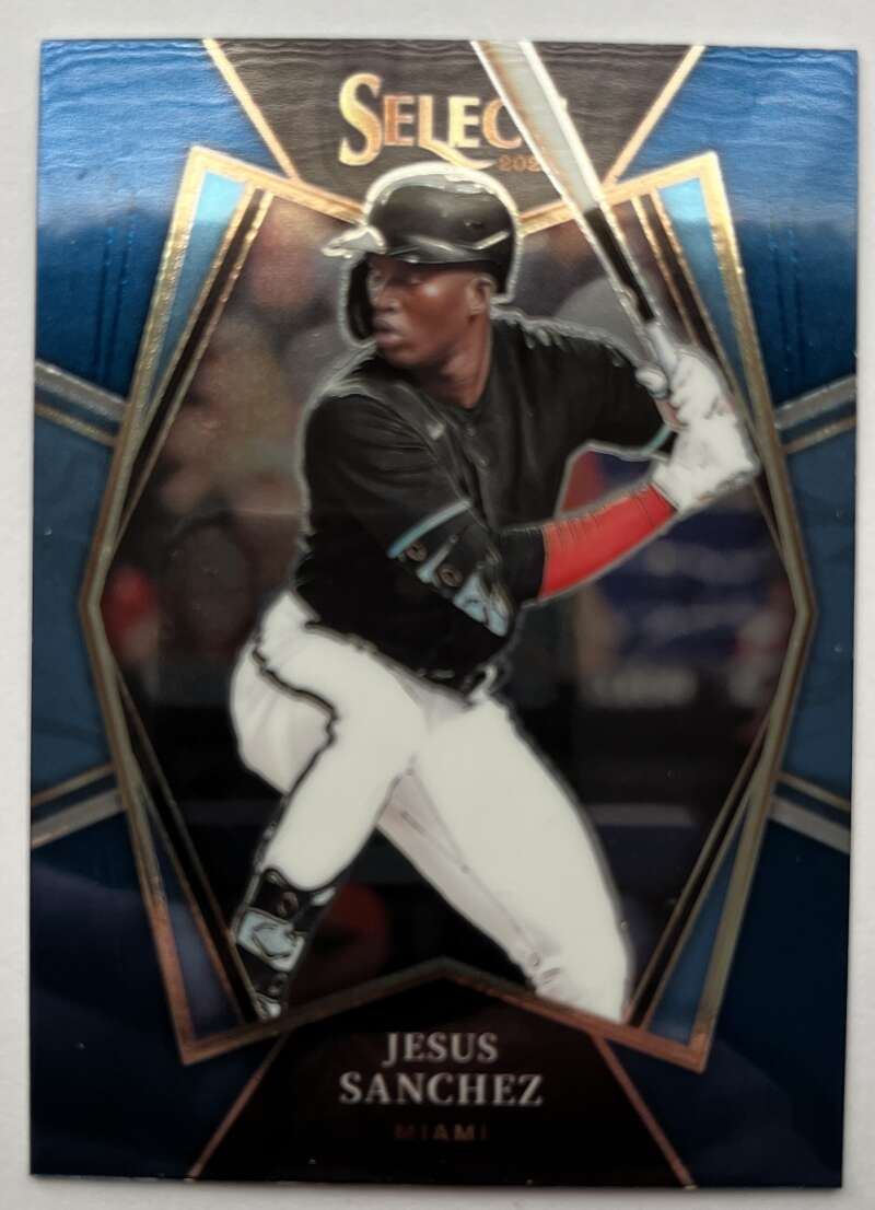 2022 Select Baseball Blue #146 Jesus Sanchez Premier Level Miami V96539 Image 1