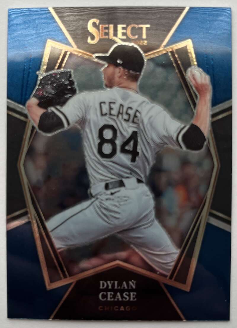 2022 Select Baseball Blue #150 Dylan Cease Premier Level Chicago V96540 Image 1