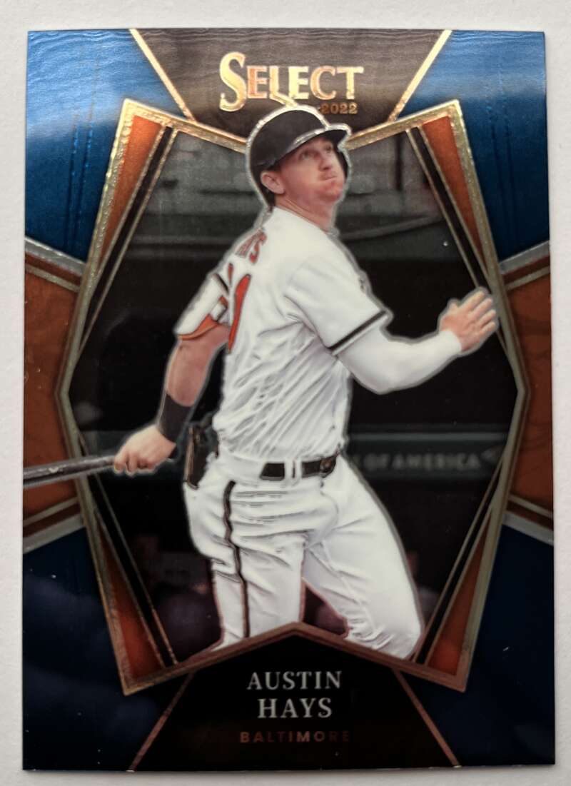 2022 Select Baseball Blue #193 Austin Hays Premier Level V96558 Image 1
