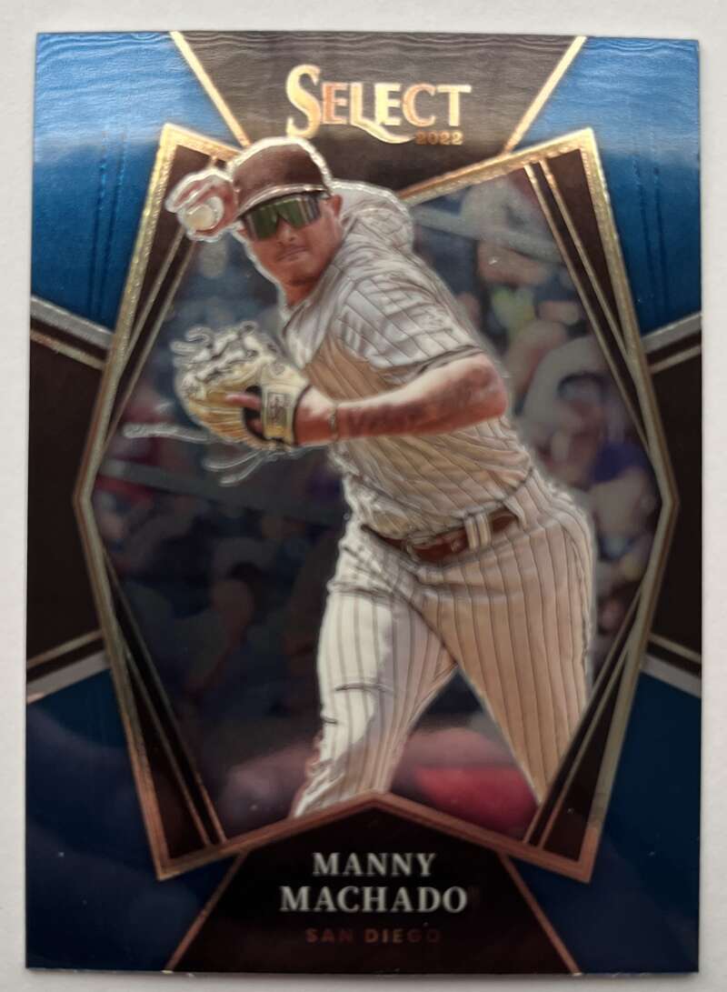 2022 Select Baseball Blue #194 Manny Machado Premier Level V96559 Image 1