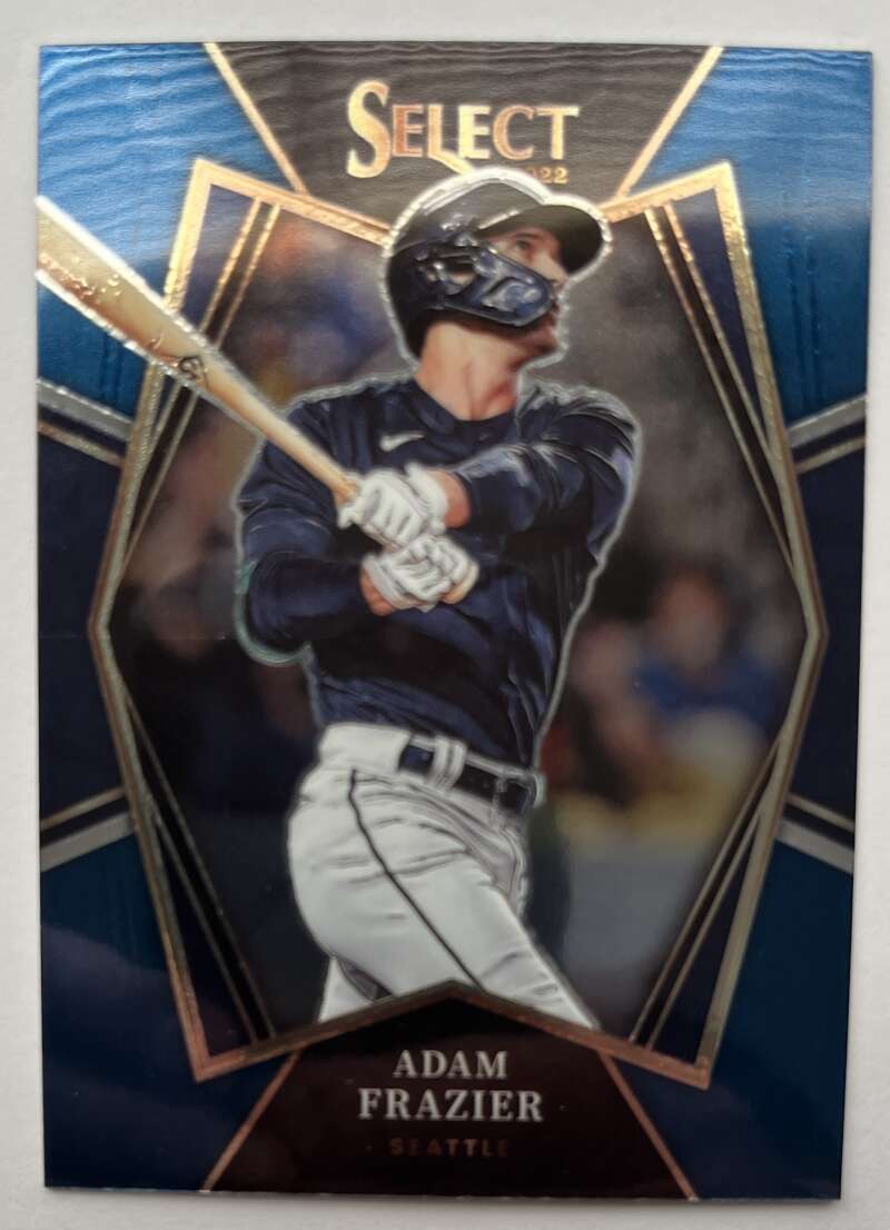 2022 Select Baseball Blue #195 Adam Frazier Premier Level V96561 Image 1
