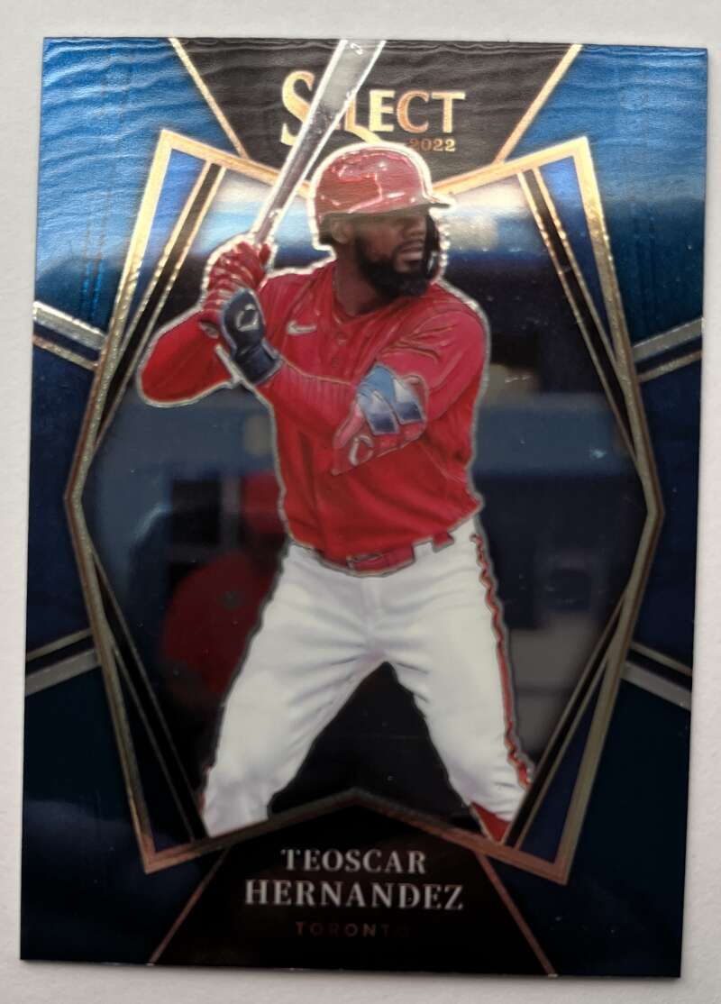 2022 Select Baseball Blue #200 Teoscar Hernandez Premier Level V96563 Image 1