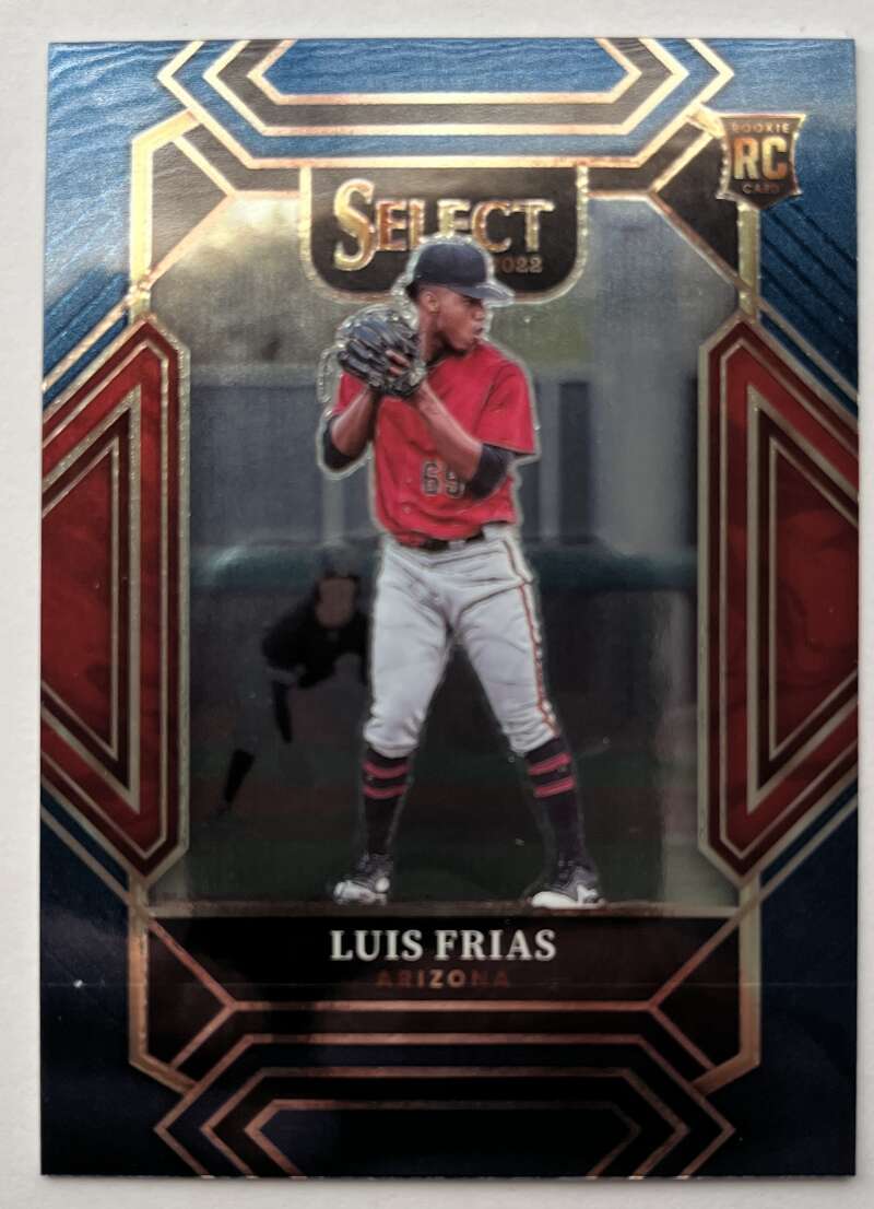 2022 Select Baseball Blue #215 Luis Frias Diamond Level V96564 Image 1