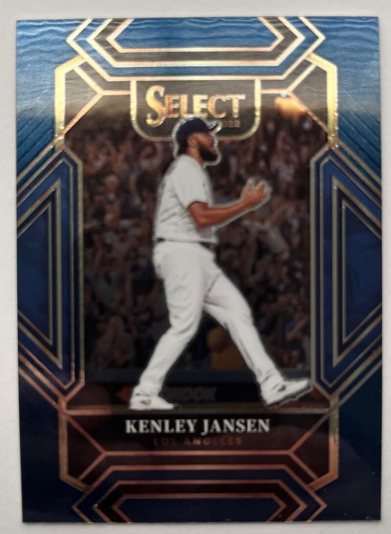 2022 Select Baseball Blue #291 Kenley Jansen Diamond Level V96567 Image 1