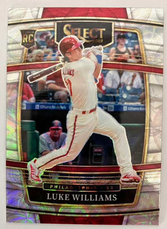 2022 Select Baseball Scope #8 Luke Williams   V96572 Image 1