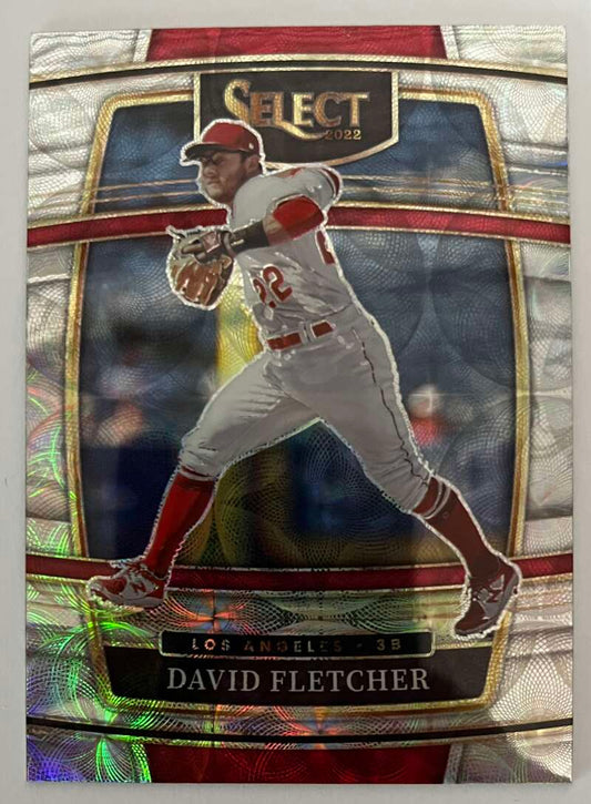 2022 Select Baseball Scope #65 David Fletcher  Los Angeles Angels  V96607 Image 1