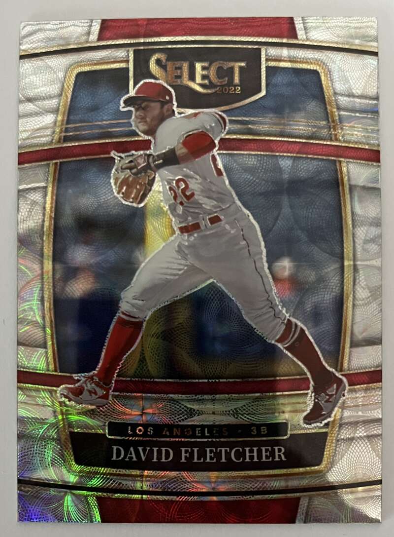 2022 Select Baseball Scope #65 David Fletcher Los Angeles Angels V96607 Image 1