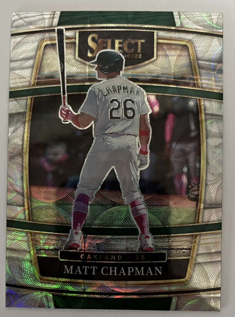 2022 Select Baseball Scope #75 Matt Chapman  Oakland A's  V96612 Image 1