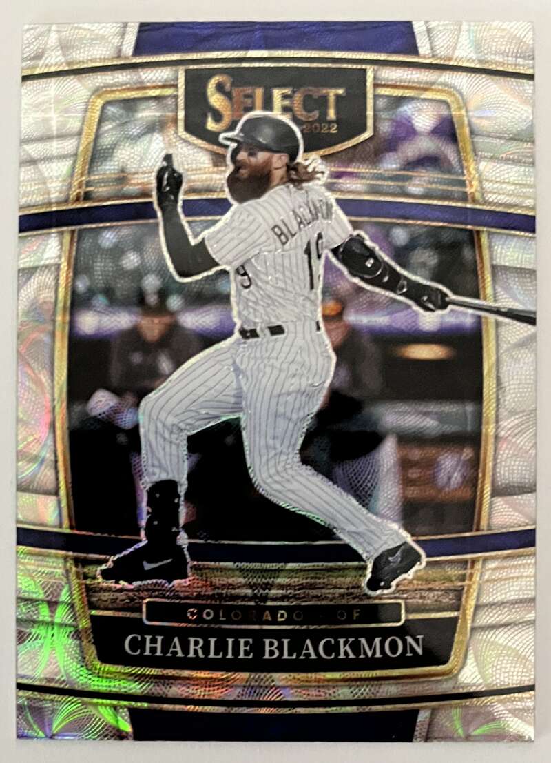 2022 Select Baseball Scope #77 Charlie Blackmon   V96614 Image 1