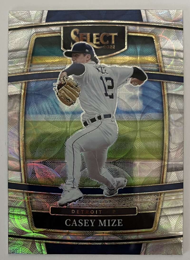 2022 Select Baseball Scope #90 Casey Mize Detroit Tigers V96624 Image 1