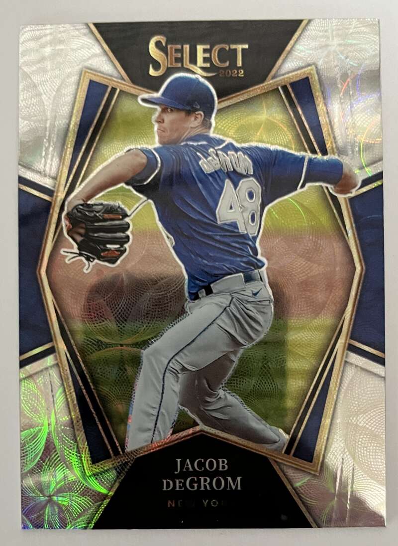 2022 Select Baseball Scope #162 Jacob deGrom Premier Level V96643 Image 1