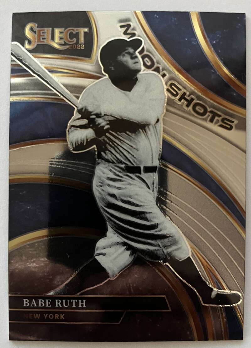 2022 Select Baseball Moon Shots #7 Babe Ruth New York V96659 Image 1