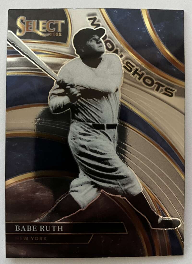 2022 Select Baseball Moon Shots #7 Babe Ruth New York V96660 Image 1