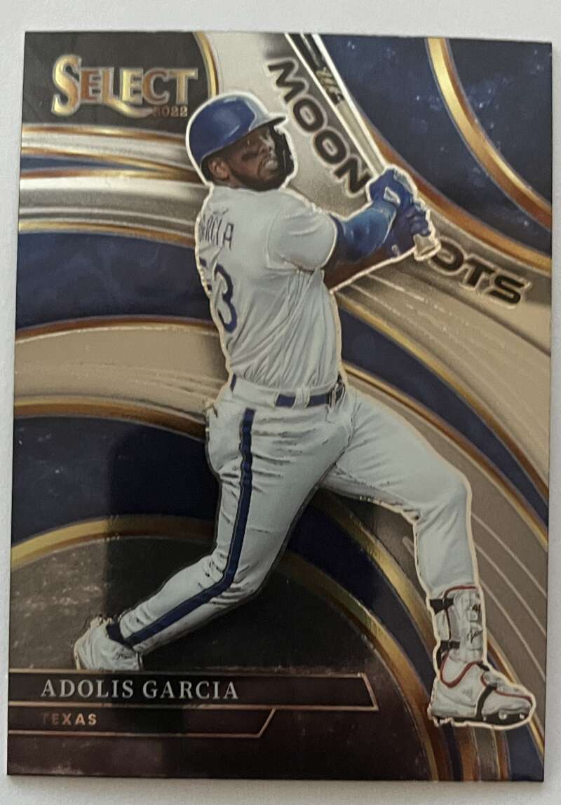 2022 Select Baseball Moon Shots #16 Adolis Garcia Texas Rangers V96666 Image 1