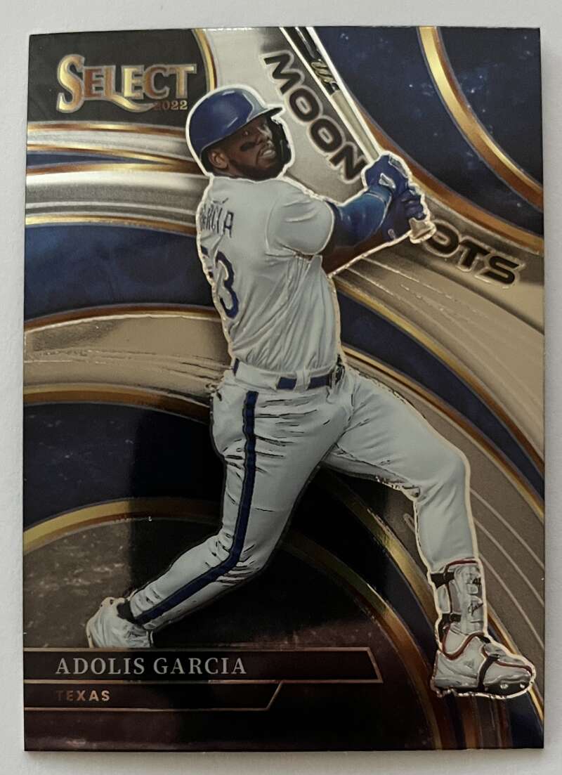2022 Select Baseball Moon Shots #16 Adolis Garcia Texas Rangers V96667 Image 1
