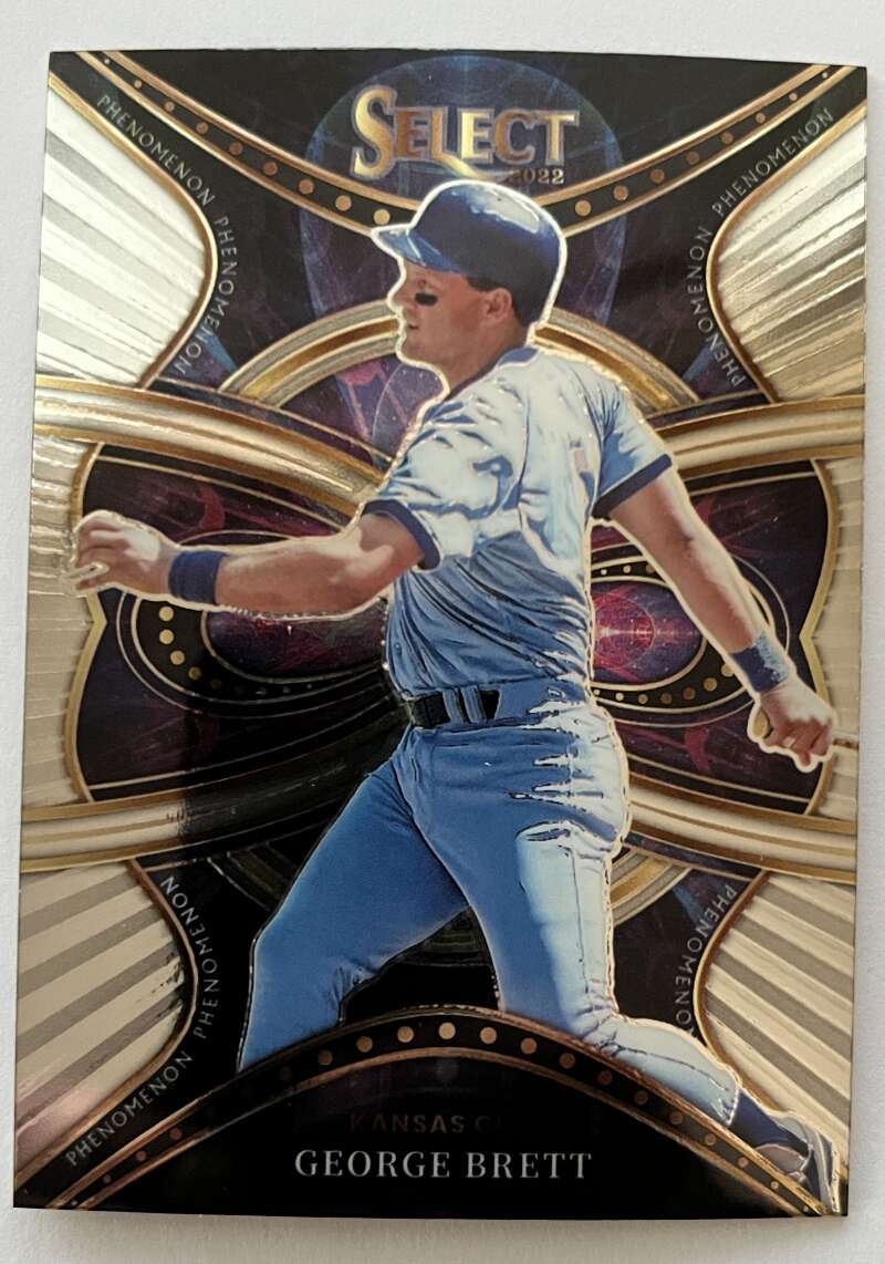 2022 Select Baseball Phenomenon #9 George Brett Kansas City V96674 Image 1