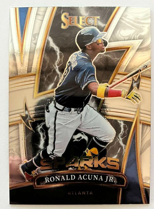2022 Select Baseball Sparks #3 Ronald Acuna Jr.  Atlanta   V96678 Image 1