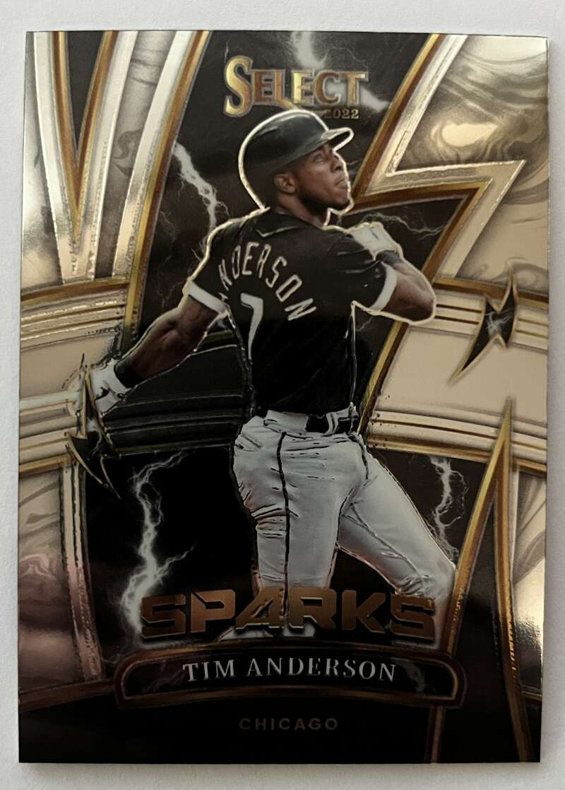 2022 Select Baseball Sparks #10 Tim Anderson Chicago V96682 Image 1