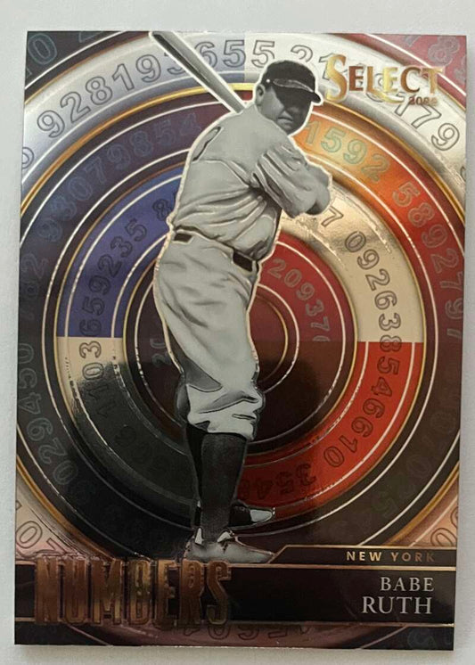 2022 Select Baseball Numbers #8 Babe Ruth  New York   V96686 Image 1