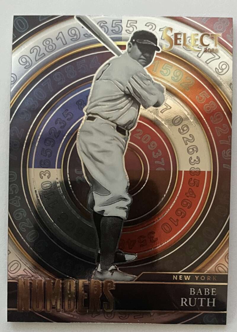 2022 Select Baseball Numbers #8 Babe Ruth New York V96686 Image 1