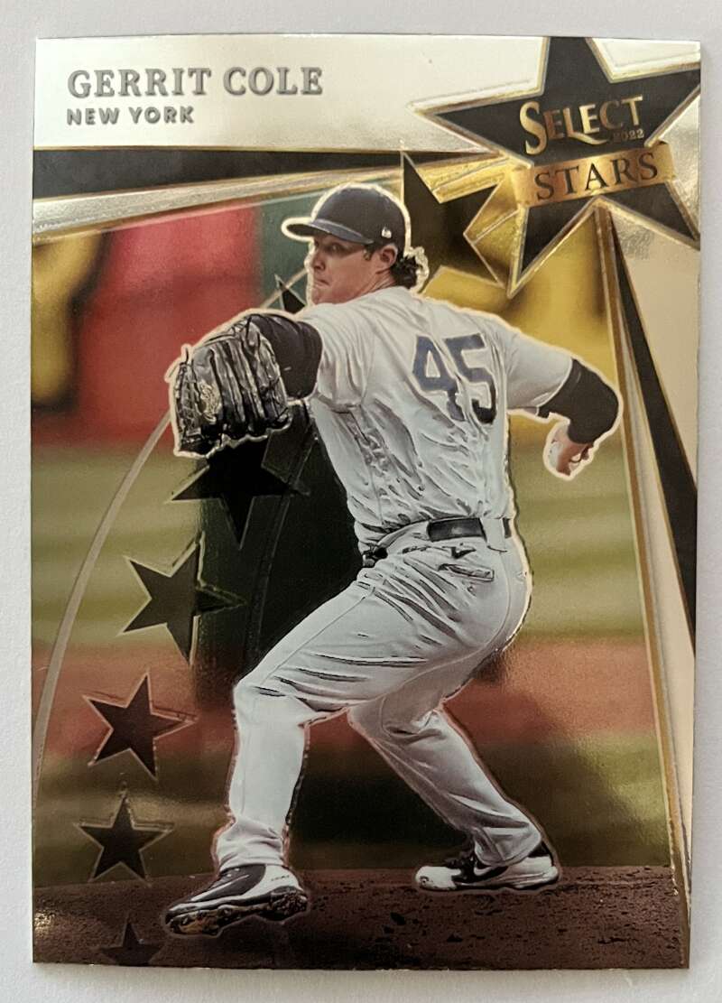 2022 Select Baseball Stars #10 Gerrit Cole New York V96697 Image 1