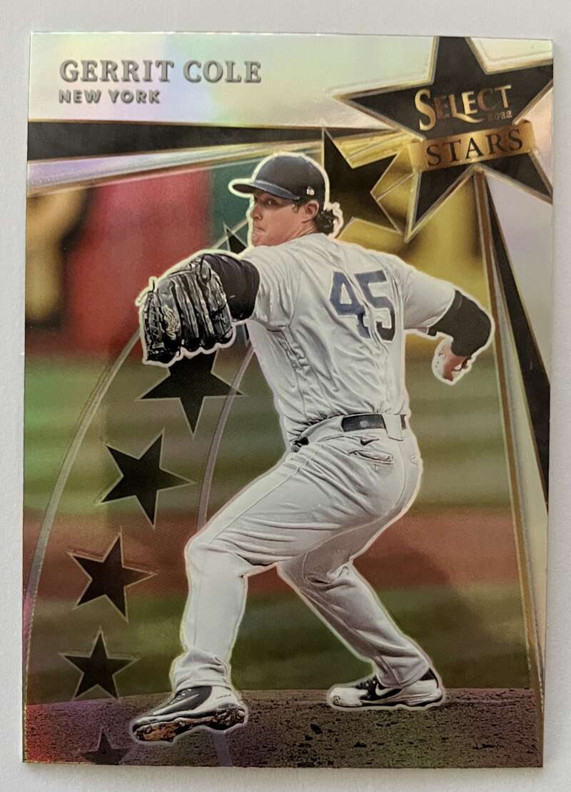 2022 Select Baseball Stars #10 Gerrit Cole New York V96698 Image 1