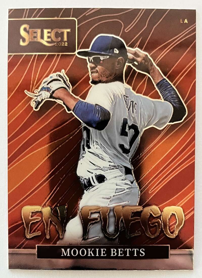 2022 Select Baseball En Fuego #3 Mookie Betts Los Angeles V96704 Image 1