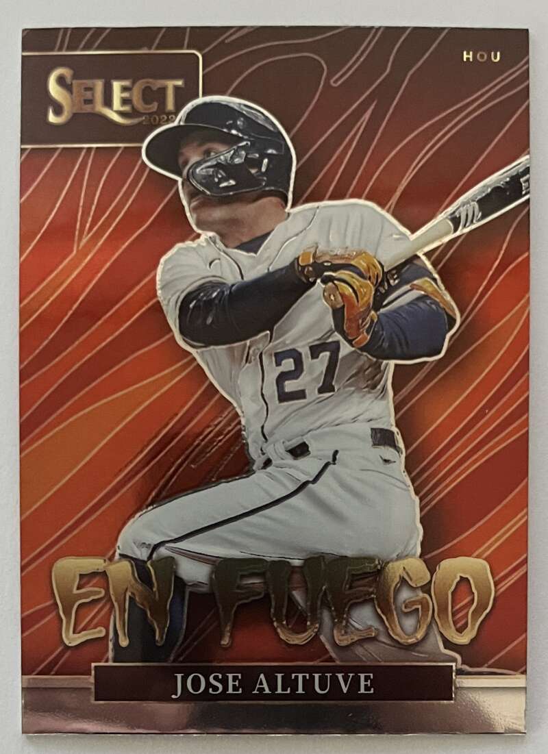 2022 Select Baseball En Fuego #7 Jose Altuve Houston V96705 Image 1
