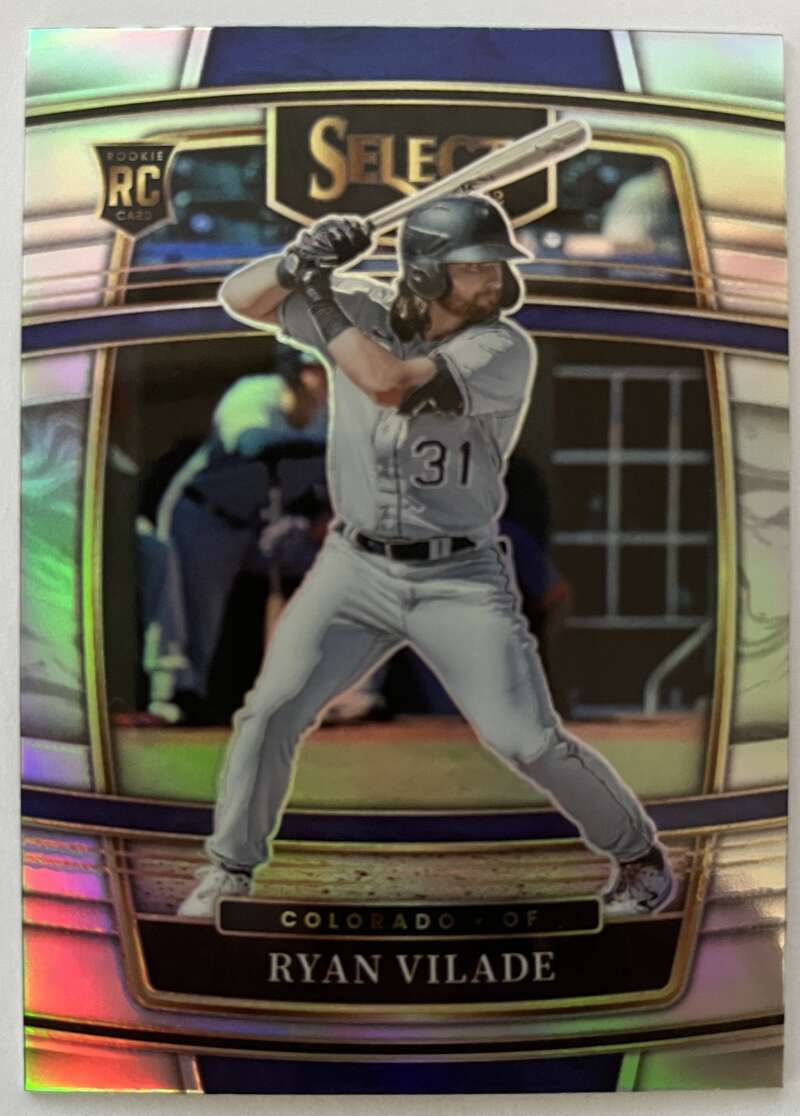 2022 Select Baseball #9 Ryan Vilade Colorado Rockies V96725 Image 1