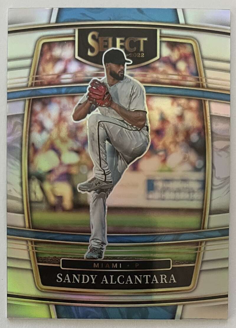 2022 Select Baseball #62 Sandy Alcantara Miami Marlins V96732 Image 1