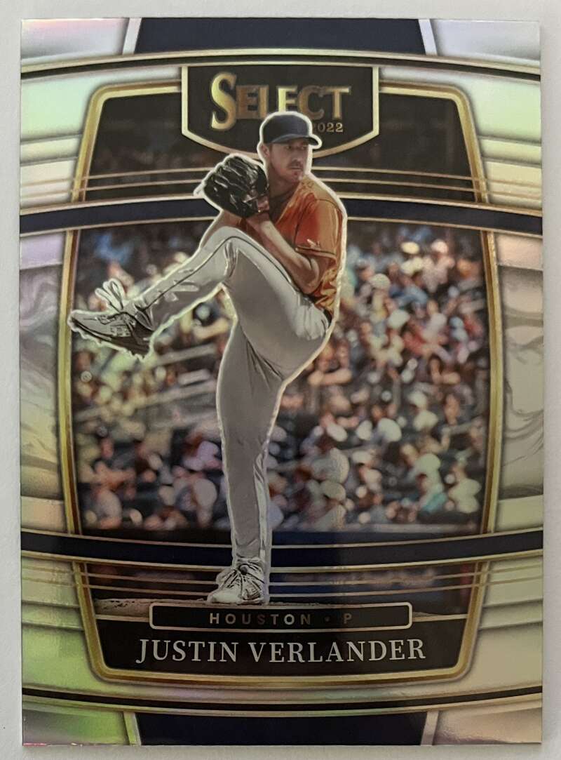 2022 Select Baseball #80 Justin Verlander Houston V96736 Image 1