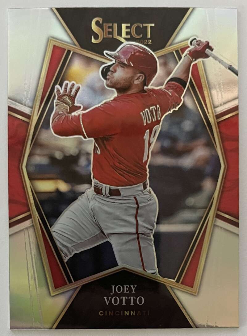 2022 Select Baseball #121 Joey Votto Premier Level Cincinnati V96738 Image 1