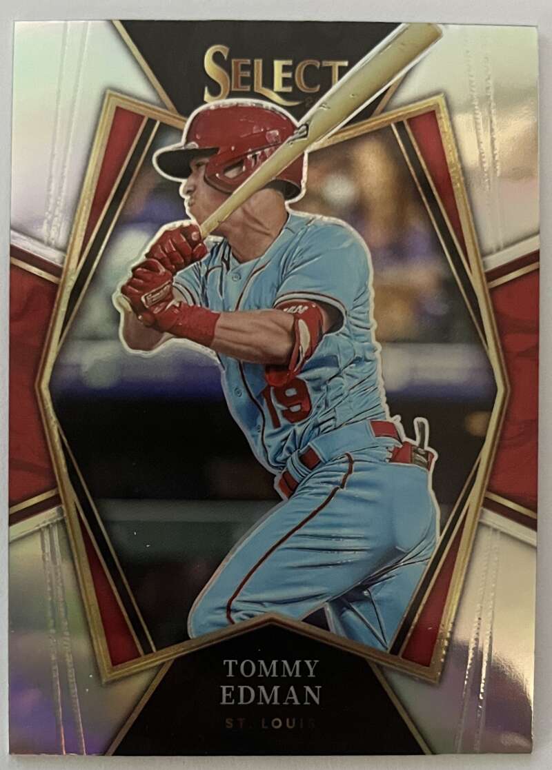 2022 Select Baseball #140 Tommy Edman Premier Level St. Louis V96740 Image 1
