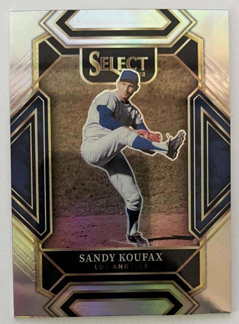 2022 Select Baseball #259 Sandy Koufax Diamond Level Los Angeles V96749 Image 1