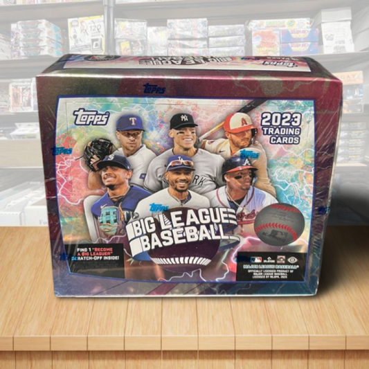 2023 Topps Big League Baseball Hobby Box - 18 Packs Per Box Image 1