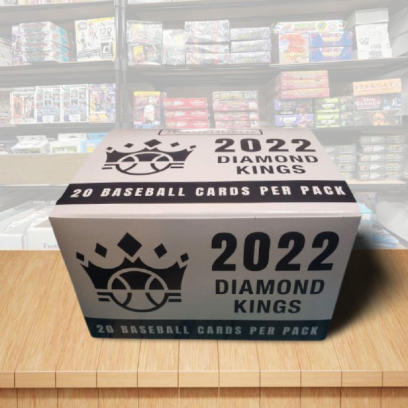 2022 DIAMOND KINGS Baseball 16 Pack BOX of Hanger Packs Including