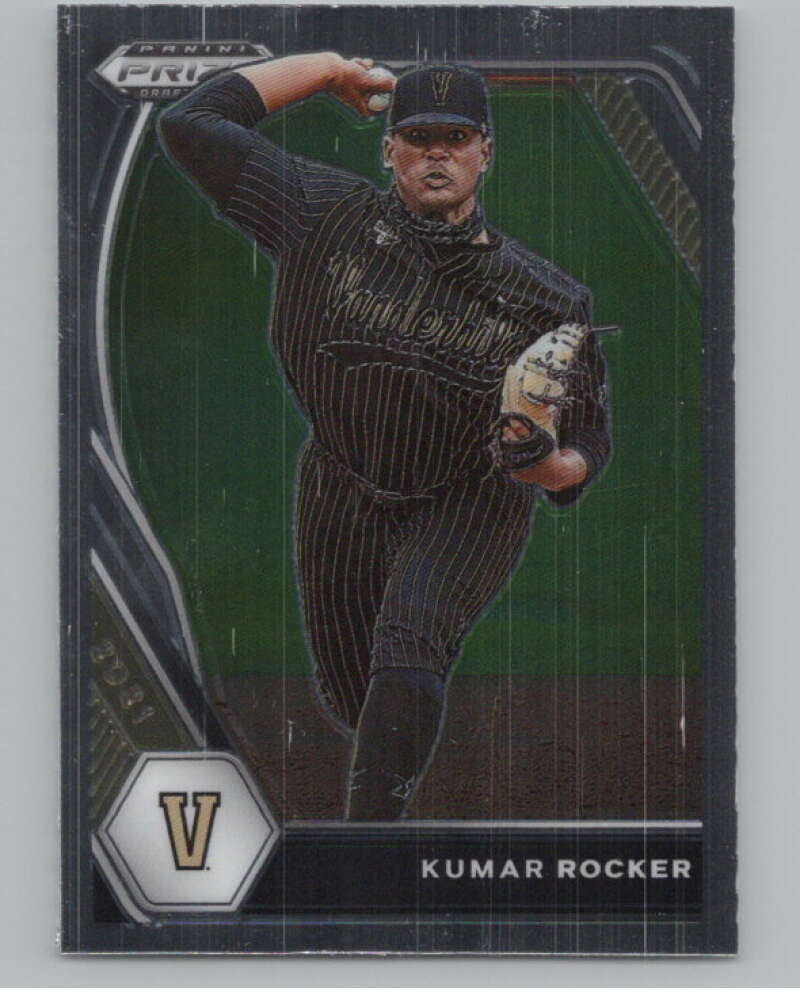 2021 Panini Prizm Draft Picks Baseball #10 Kumar Rocker Vanderbilt V97266 Image 1