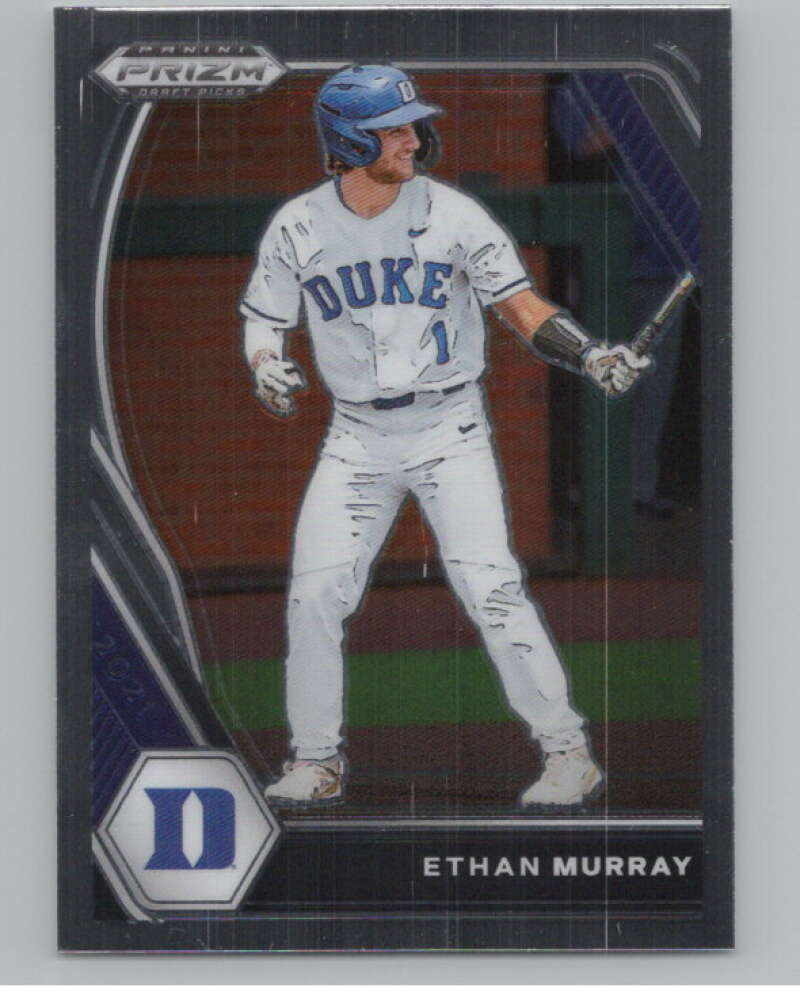2021 Panini Prizm Draft Picks Baseball #147 Ethan Murray Duke Blue V97286 Image 1
