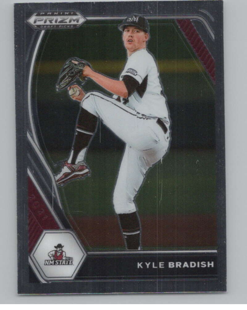2021 Panini Prizm Draft Picks Baseball #194 Kyle Bradish New Mexico State V97294 Image 1