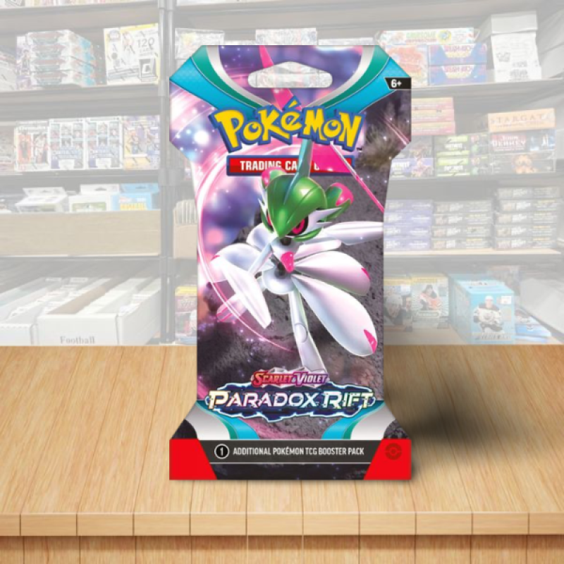 Pokemon Scarlet & Violet Paradox Rift Sealed Booster Sleeved Pack - Cover1 Image 1